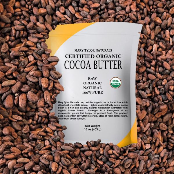 Cocoa Butter Certified Organic Mary Tylor Naturals