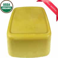 Organic Cocoa Butter, 22 lbs, USDA-Certified, Wholesale, Raw, Unrefined Manufactured and Distributed by Mary Tylor Naturals