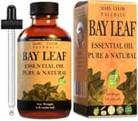 Bay Essential Oil (2 oz), Premium Therapeutic Grade, 100% Pure and Natural, Perfect for Aromatherapy, Relaxation, Improved Mood and Much More by Mary Tylor Naturals
