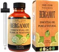 Bergamot Essential Oil (4 oz), Premium Therapeutic Grade, 100% Pure and Natural, Perfect for Aromatherapy, Relaxation, Improved Mood and Much More by Mary Tylor Naturals