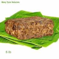 African Black Soap, Hand Made 5 lb