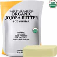 Jojoba Butter USDA Certified Organic 8 oz, Mary Tylor Naturals
