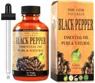 Black Pepper Essential Oil (1 oz), Premium Therapeutic Grade, 100% Pure and Natural, Perfect for Aromatherapy, Enriching Awareness, Enhancing Stamina and Much More by Mary Tylor Naturals
