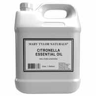   Citronella Essential Oil, 1 gal, 100% Pure and Natural by Mary Tylor Naturals