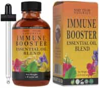 Immune Booster Essential Oil Blend, 1 oz, 100% Pure and Natural, Perfect for Aromatherapy, DIY Skin Care, Hair Care and So Much more, Manufactured and Distributed by Mary Tylor Naturals