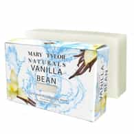 Vanilla Soap bar, 4oz , 100% Pure and Natural, Cruelty Free, Non-GMO – Relaxing Aroma, Hand Made for Men & Women, Great for Hair, Face and Body made from organic oils, Distributed by Mary Tylor Naturals
