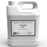 Castor Oil,  1 Gallon, Wholesale, 100% Pure and Natural, Cold Pressed, Hexane Free,  can be used for Skin and Hair, Stimulates Growth for Hair, Eyelashes and Eyebrows, Manufactured and Distributed by Mary Tylor Naturals