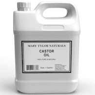 Castor Oil Large 1 Gallon, Bulk Wholesale, Premium All Natural By Mary Tylor Naturals