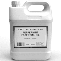 Peppermint Essential Oil, Bulk 1 Gallon Premium All Natural By Mary Tylor Naturals