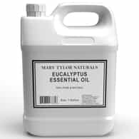 Eucalyptus Essential Oil, 1 Gallon, Wholesale, 100% Pure and Natural, Perfect for Aromatherapy, DIY Skin Care, Hair Care and So Much more, Manufactured and Distributed by Mary Tylor Naturals