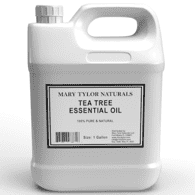 Tea Tree Essential Oil, 1 Gallon, Wholesale, 100% Pure and Natural, Perfect for Aromatherapy, DIY Skin Care, Hair Care and So Much more, Manufactured and Distributed by Mary Tylor Naturals