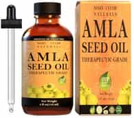 Amla Seed Oil, 4 oz, 100% Pure and Natural, Premium, Therapeutic Grade, Cold-Pressed, Unrefined, Great Carrier Oil, DIY Projects and Much More! Manufactured and Distributed by Mary Tylor Naturals