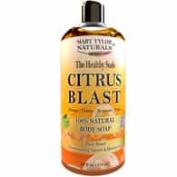 Citrus Blast Liquid Body Soap 32 Fl oz, The Healthy Suds ™ Collection by Mary Tylor Naturals