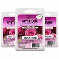 Mystique Wax Melt- 3 Pack- (3 oz/85 g each)  – The Healthy Wax Melt – Made with Pure Beeswax,Coconut Oil and Pure Essential Oils by Mary Tylor Naturals