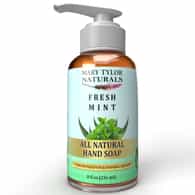 Fresh Mint Liquid Hand Soap (8 oz) The Healthy Soap, Made with All-Natural Ingredients by Mary Tylor Naturals