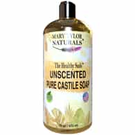 Fragrance Free Liquid Castile Soap (16 oz) The Healthy Suds ™ Collection by Mary Tylor Naturals