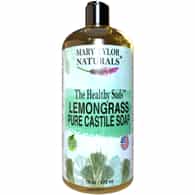 Lemongrass Liquid Castile Soap (16 oz) The Healthy Suds ™ Collection by Mary Tylor Naturals