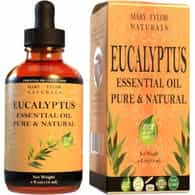 Eucalyptus Essential Oil, 4 oz, 100% Pure and Natural, Perfect for Aromatherapy, DIY Skin Care, Hair Care and So Much more, Manufactured and Distributed by Mary Tylor Naturals
