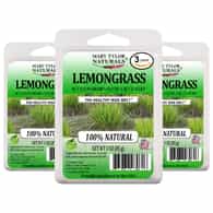 Lemongrass Wax Melt-3pk- (3 oz/85 g each)  – The Healthy Wax Melt – Made with Pure Beeswax, Coconut Oil and Pure Essential Oils by Mary Tylor Naturals
