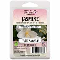 Jasmine Wax Melt (3 oz/85 g)  – The Healthy Wax Melt – Made with Pure Beeswax, Coconut Oil and Pure Essential Oils by Mary Tylor Naturals