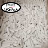 2,500  White Lip Balm Containers with Caps, Wholesale, BPA-Free, Made in USA, Distributed by Mary Tylor Naturals