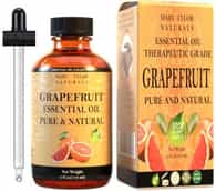 Grapefruit Essential Oil, 4 oz, 100% Pure and Natural, Perfect for Aromatherapy, DIY Skin Care, Hair Care and So Much more, Manufactured and Distributed by Mary Tylor Naturals