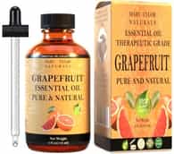 Grapefruit Essential Oil (4 oz), by Mary Tylor Naturals, Therapeutic Grade for Stress Relief, Relaxation, Aromatherapy, and Diffuser