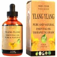 Ylang Ylang Essential Oil, 4 oz, 100% Pure and Natural, Therapeutic Grade, Perfect for Aromatherapy, DIY Skin Care, Hair Care and So Much more, Manufactured and Distributed by Mary Tylor Naturals