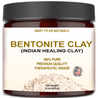 Bentonite Clay (Indial Healing Clay) 16 oz, by Mary Tylor Naturals