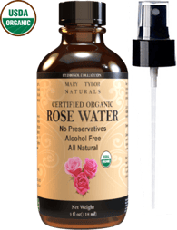 Organic Rose Water Toner Spray 4 oz