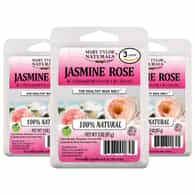Jasmine Rose 3pack-Wax Melt-(3 oz/85 g) – The Healthy Wax Melt – Made with Pure Beeswax and Pure Jasmine & Rose oils by Mary Tylor Naturals