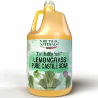 Lemongrass Liquid Castile Soap (128 oz|1 gal) The Healthy Suds ™ Collection by Mary Tylor Naturals