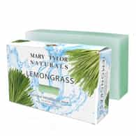 Lemongrass Soap bar, 4oz, 100% Pure and Natural, Cruelty Free, Non-GMO – Relaxing Aroma, Hand Made for Men & Women, Great for Hair, Face and Body made from organic oils, Distributed by Mary Tylor Naturals
