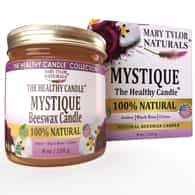 Mystique Beeswax Candle (8 oz / 226 g) - The Healthy Candle ™ Collection by Mary Tylor Naturals