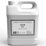 Neem Oil - Bulk 1 Gallon, Wholesale Premium All Natural By Mary Tylor Naturals