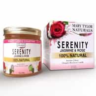 Serenity Candle (8 oz/ 226 g), Jasmine Rose,  The Healthy Candle ™ Collection by Mary Tylor Naturals