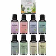 Essential Oils Gift Set Top 8, 8 x 10 ml each, Rosemary, Lavender, Peppermint, Frankincense, Eucalyptus, Lemongrass, Tea Tree and Orange, great for aromatherpy, diy projects holiday gift and much more, Manufactured and Distributed by Mary Tylor Naturals