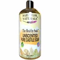 Fragrance Free Liquid Castile Soap (32 oz) The Healthy Suds ™ Collection by Mary Tylor Naturals