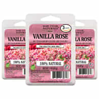 Vanilla Rose 3pack-Wax Melt-(3 oz/85 g)  – The Healthy Wax Melt – Made with Pure Beeswax and Pure Essential Oils by Mary Tylor Naturals