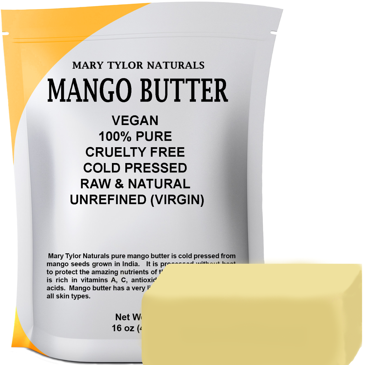 Better Shea Butter Set of Raw Shea Butter Unrefined Cocoa Butter Pure Mango  Butter, For Soap Making and DIY Body Butters Lip Balms Lotions