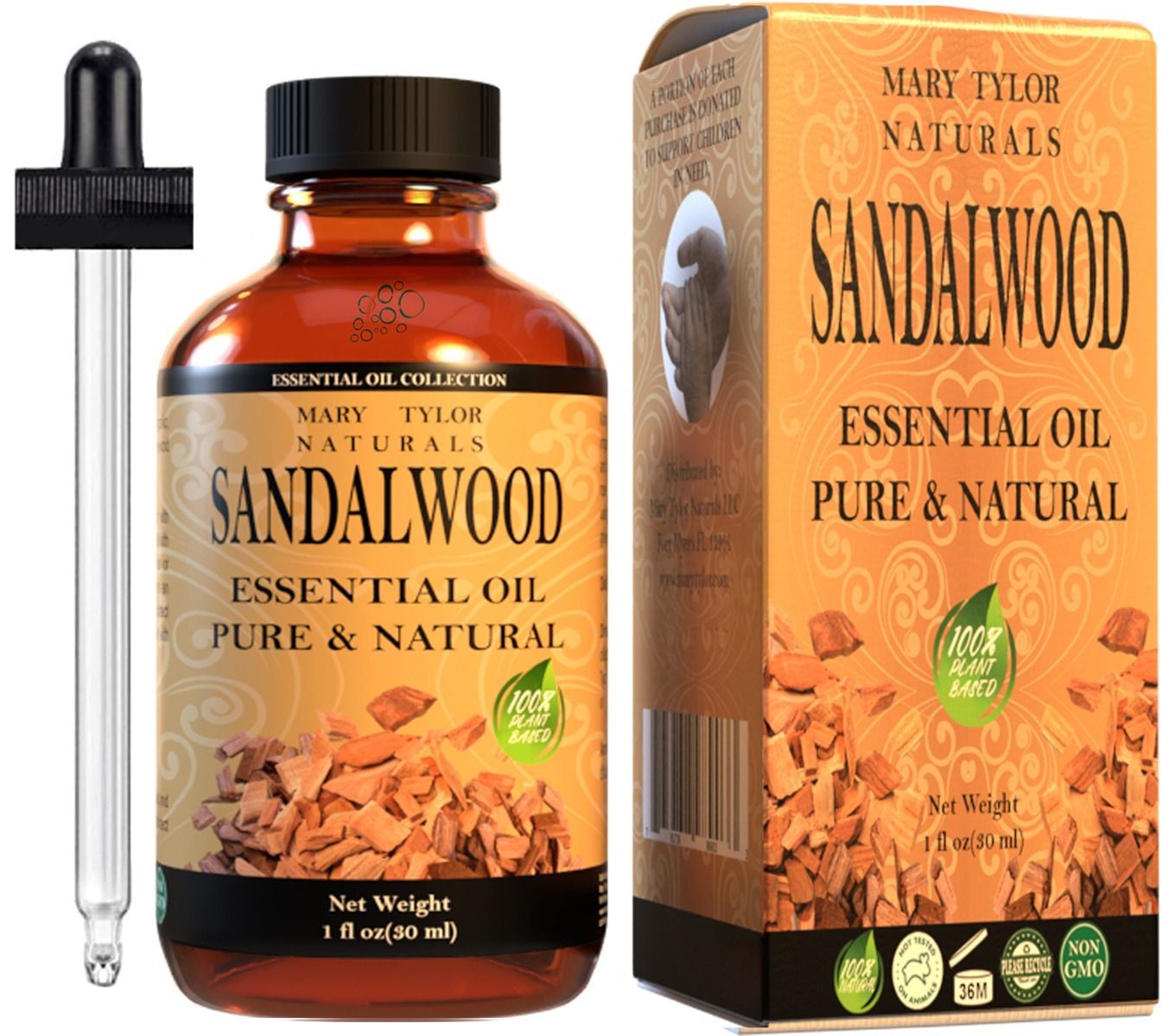 Sandalwood Essential Oil, 1 oz