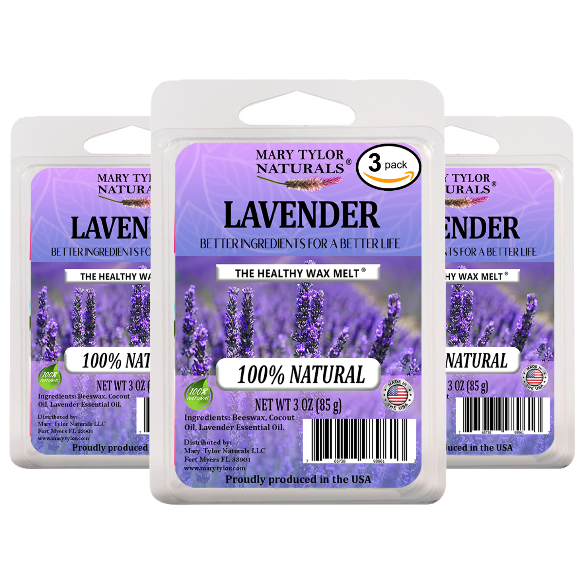 Wax Melt: Lavender Pine – Kimberly English Art