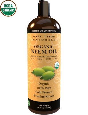 Neem Oil, 16 oz, bulk, Pure and Natural, Perfect for Aromatherapy, DIY Skin Care, Hair Care and So Much more, Manufactured and Distributed by Mary Tylor Naturals