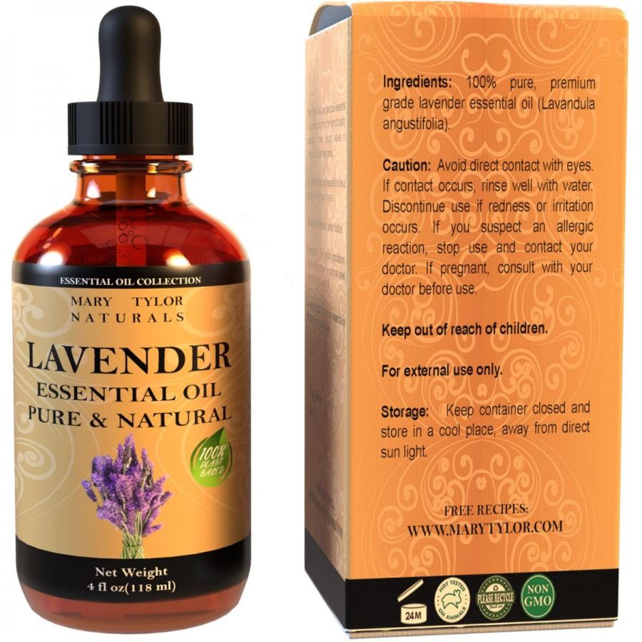 Abiyah Naturals Lavender Vanilla Body Oil 4 OZ