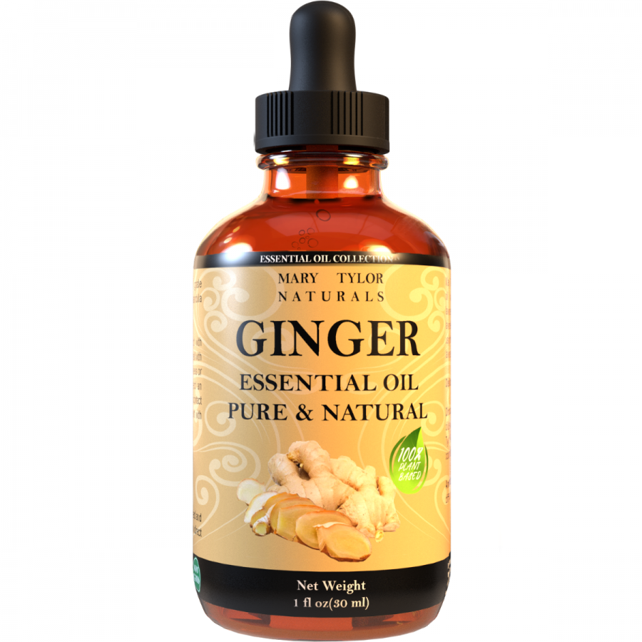 Essential Oils, Ginger, 1 fl oz (30 ml)