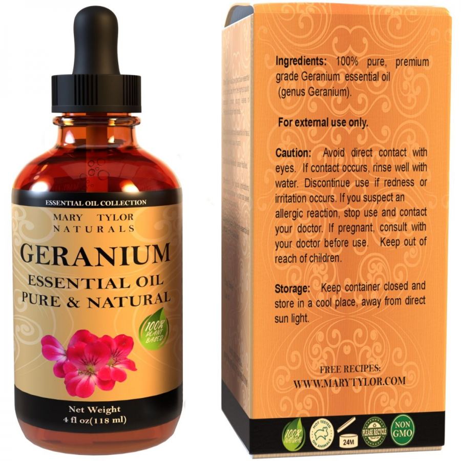 Geranium Essential Oil 4 oz