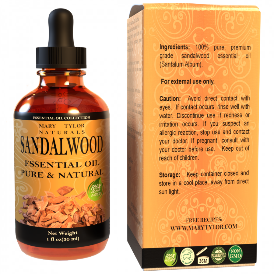 Sandalwood Essential Oil 10ml – To 100000 Spices