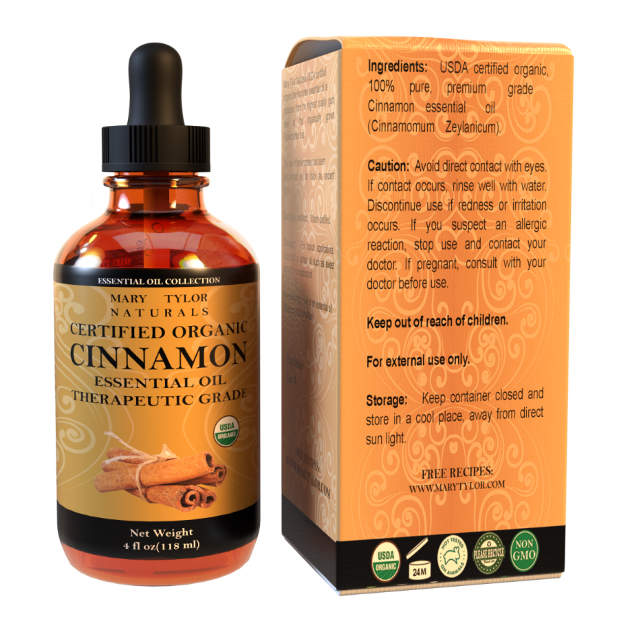 Cinnamon - 100% Pure Essential Oil - Invigorating, Warming, & Inviting  Aromatherapy (1 fl. oz.) at the Vitamin Shoppe