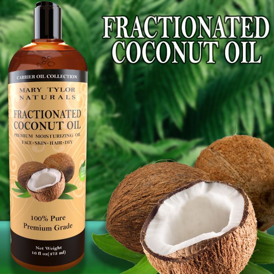 Fractionated Coconut Oil, 16 oz Mary Tylor Naturals image