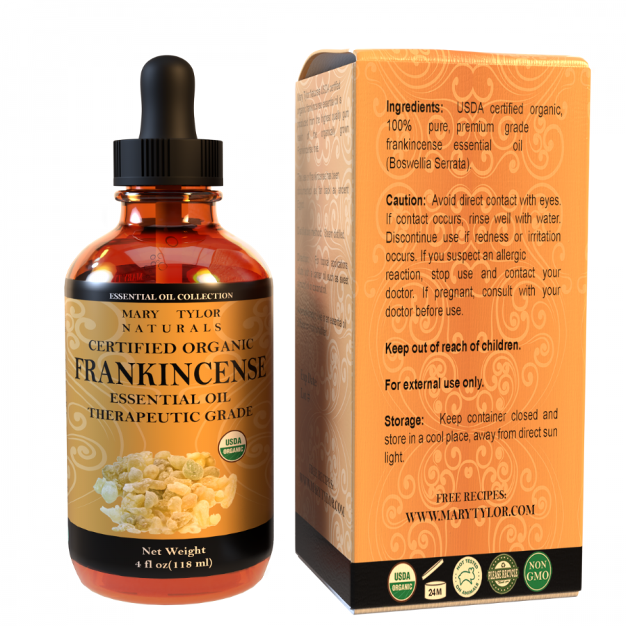 Frankincense Essential Oil 100% Pure Organic Therapeutic Grade